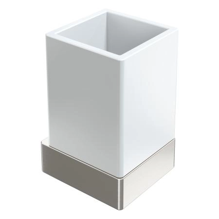 Стакан Boheme настенный Qubic Nickel Brush 10724-NB