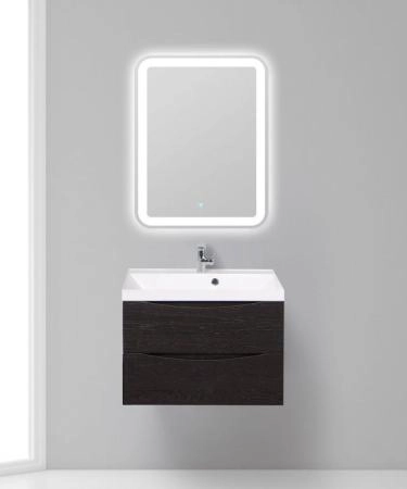 Тумба под раковину Belbagno MARINO Rovere Bianco подвесная 700x450x500 MARINO-700-2C-SO-WO-P