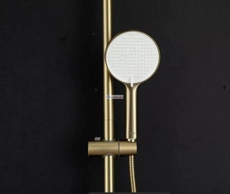 Душевая система Gappo G2406-3 золото сатин с изливом