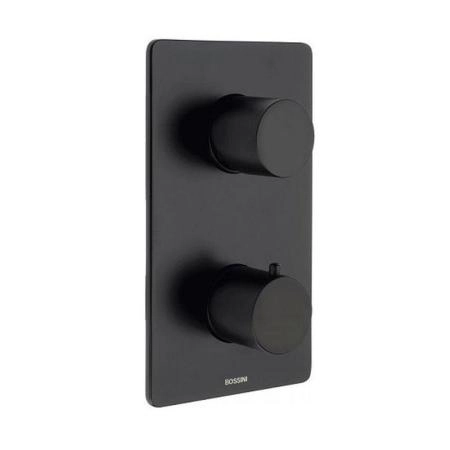 Термостат для душа Bossini OKI Z00002.073, черный матовый