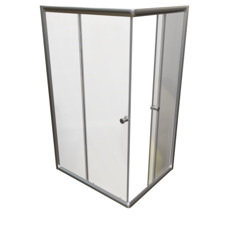 Поддон к душевому углу Дрим 90х110 (правое исполнение, прямоугольный поддон на раме-подставке с устройством слива)