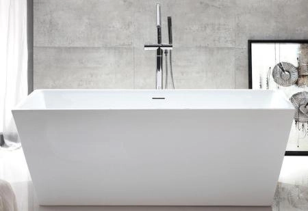 Акриловая ванна ABBER AB9224-1.7 отдельностоящая цвет белый