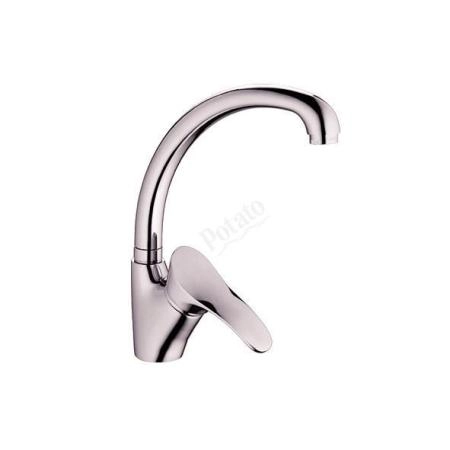 Смеситель Potato Р4101 для кухни, хром