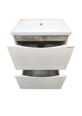 Тумба Corozo Бостон 60 Z2, антик, Сомо 60(раковина отдельно)