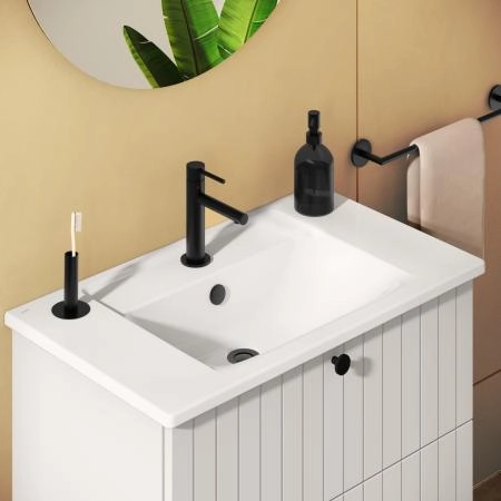 Смеситель VitrA Origin  A4255636WTC однорычажный матовый черный латунь
