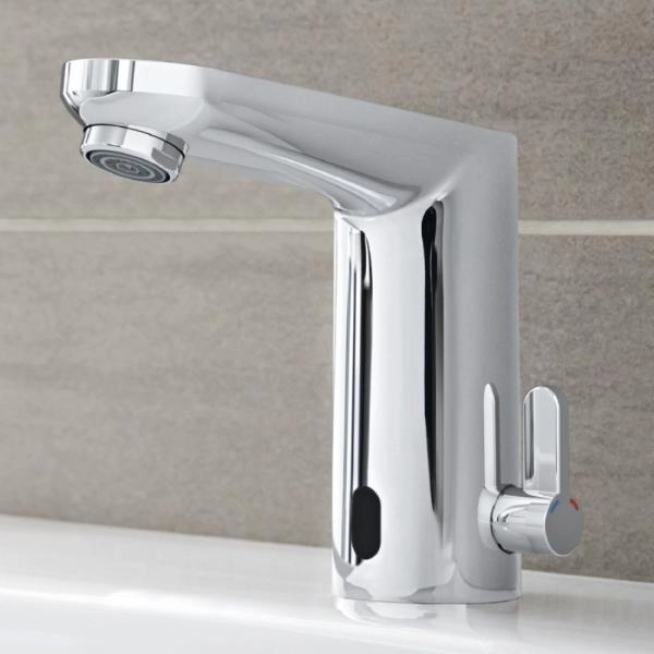 Смеситель Grohe Eurosmart Cosmopolitan E 36327001 И/К для раковины 1/2" со смешиванием и с регулируемым ограничителем температуры