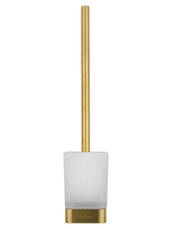 Туалетный ершик в комплекте WONZON & WOGHAND LOTTE, Брашированное золото (WW-8329-BG)