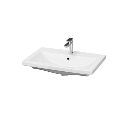 Тумба Corozo Омаха 70 Z2, белый / металлик, Сомо 70 / Фостер 70(раковина отдельно)