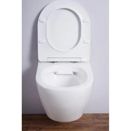 Унитаз Esbano AZALEA (White) подвесной безободковый микролифт