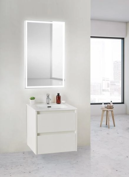 Тумба под раковину Belbagno KRAFT Rovere Tabacco подвесная KRAFT 39-500/390-2C-SO-RT