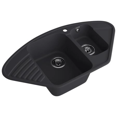 Кухонная мойка GranFest QUARZ 14, черный