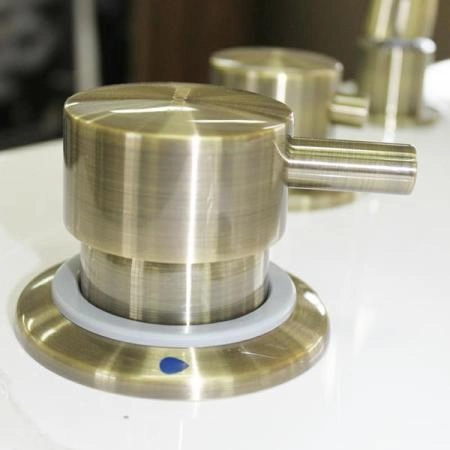 Смеситель на борт ванны Радомир Бриз-BRONZE 1-27-4-0-0-607 бронза