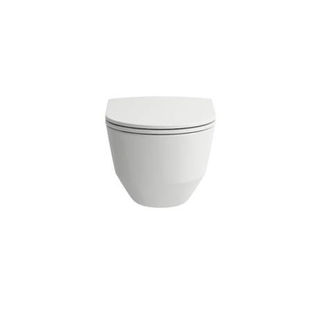 Laufen Pro Унитаз подвесной, безободковый, 53х36х34см., покрытие LCC, цвет: белый