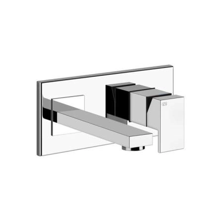 Gessi Rettangolo Встраиваемый однорычажный смеситель с инд.длиной излива (70-300мм), внешние части, цвет: хром