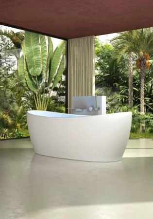 Ванна Vincea VBT-6S03MW 1700х800х630 Solid Surface белый матовый