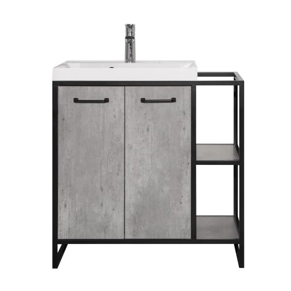 Тумба под раковину Style Line Elfante ЛОФТ 60 Classic БЕТОН