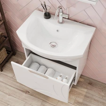 Тумба для ванной Volna Adel 60.1Y подвесная (Балтика) раковина отдельно