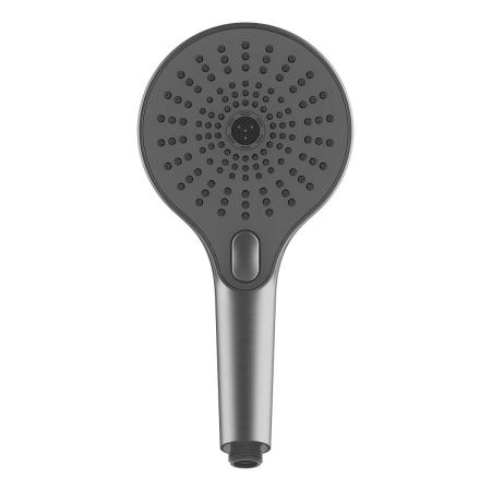 Душевой комплект Vincea Inspire VSFW-3I21T1GM встраиваемый, термостатический, 2 режима, вороненая сталь