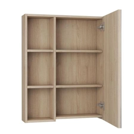 Зеркало-шкаф UNCORIA Арно 60, дуб сонома