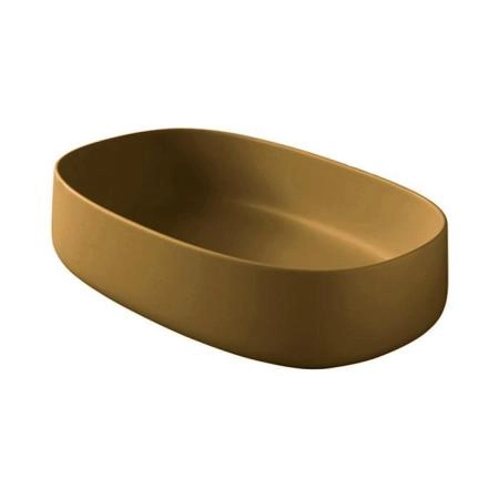 Artceram Cognac Раковина 55x35см., накладная, без отв., цвет: ombra cipro naturale