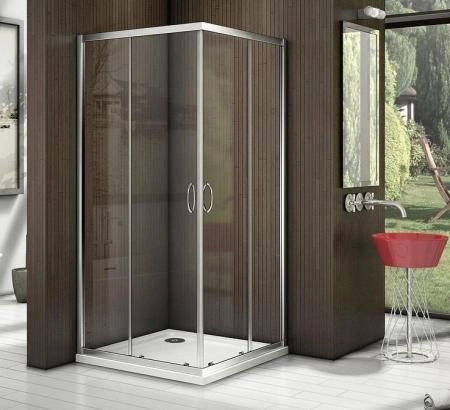 Душевой угол GOOD DOOR Latte CR-80-C-WE 80x80 см