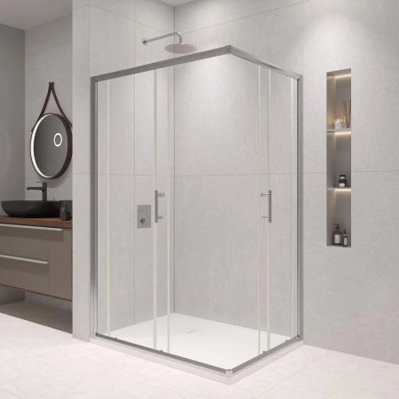 Душевой уголок RGW PA-146 Passage 100x80 Хром прозрачное