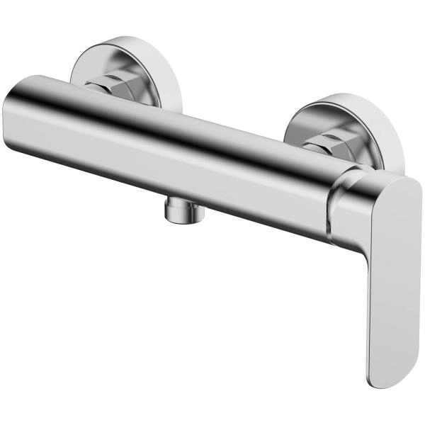 Смеситель для душа Azario ASHER с ручным душем, без излива, хром (AZ-VNN338311C)