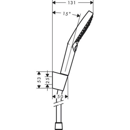 Душевая система Hansgrohe Raindance Select S 27668000, хром