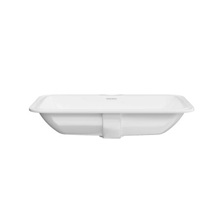 Раковина Kerama Marazzi PLAZA ПЛАЗА PLR.wbu.55 встраиваемая снизу 55, белая глянцевая
