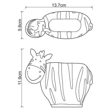 Стакан для зубных щеток Wasserkraft Lippe K-8128A
