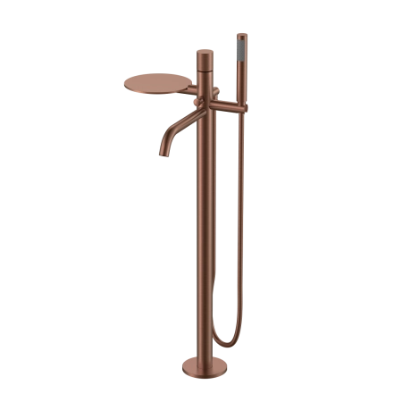 Смеситель STICK Boheme напольный BRUSHED BRONZE ручка TOUCH 129-BRB.2