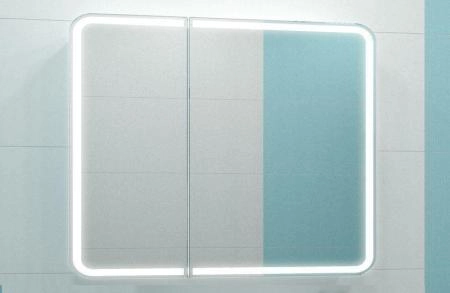 Зеркало-шкаф Континент Elliot LED 1000х800 с датчиком движения MBK031