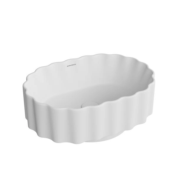 Раковина Kerama Marazzi CONCHIGLIA КОНКИЛЬЯ CC.wb.50\WHT.M накладная 50, белая матовая