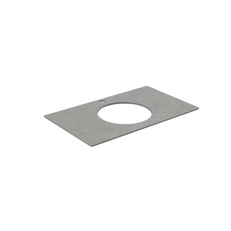 Столешница Kerama Marazzi PLAZA ПЛАЗА PL5.DL500920R\80 Столешница из керамогранита Фондамента 80, серая