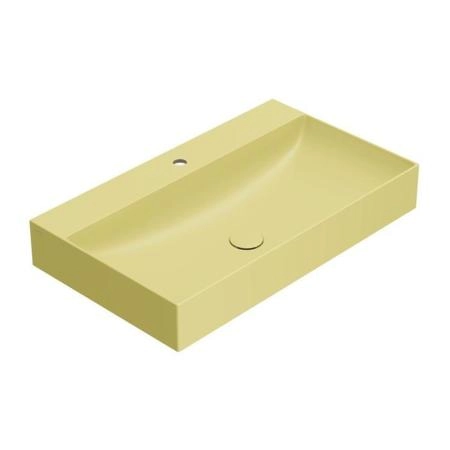 Globo T-Edge Раковина для установки на столешницу, 80x47см., цвет: Senape