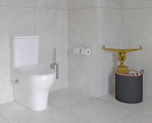 Унитаз VitrA Zentrum 9012B003-7226 60 см пристенный+ тонкое сиденье микролифт с функцией биде и встроенным смесителем