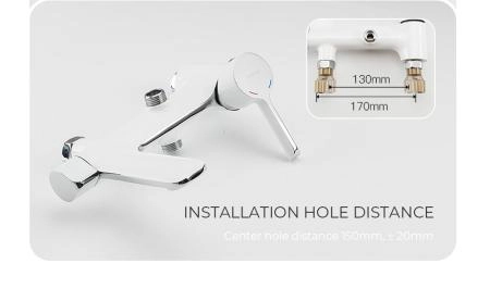 Душевая система Gappo G2403-8 белый/хром