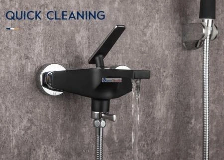 Смеситель для ванны Frap F3257 черный хром