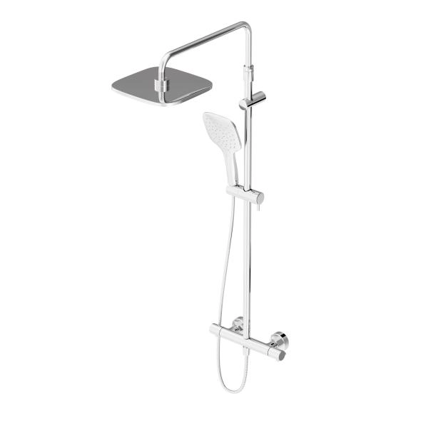 Душевая система с термостатом Damixa Option DX218092000 Хром
