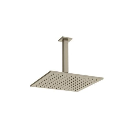 Gessi Emporio shower Верхний душ 30х30см., потолочный, поворотная с шарниром, с защитой от известкового налёта, цвет: Finox Brushed Nickel
