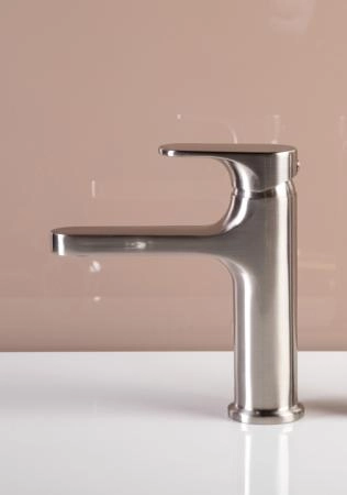 Смеситель для умывальника Boheme высокий SPECTRE Nickel Brush 452-NB