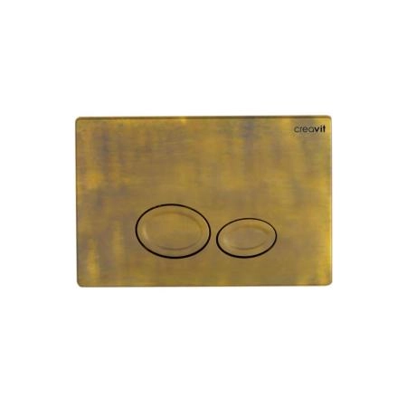 Кнопка для инсталляции CREAVIT DROP бронза GP2007.00