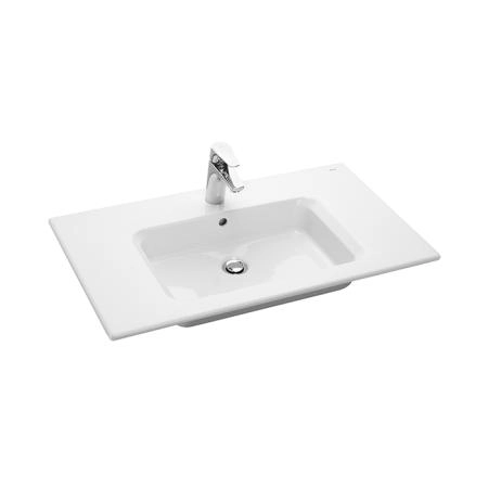 Roca The Gap Раковина подвесная 80.5х46х16см, с 1 отв., цвет: белый
