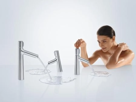 Смеситель Hansgrohe Talis Select S 190 72044000 для раковины с донным клапаном,хром
