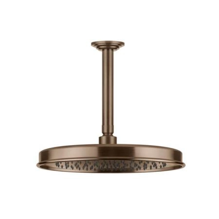 Gessi Venti20 Верхний душ Ø30см., с потолочным держателем 29.3см., цвет: Copper Brushed PVD