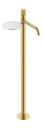 Смеситель STICK Boheme напольный для умыв. MATT GOLD LINEA 120-MG.3