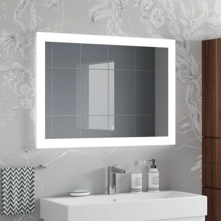 Зеркало Континент Relax mediun 1000x700 ЗЛП589 с подсветкой