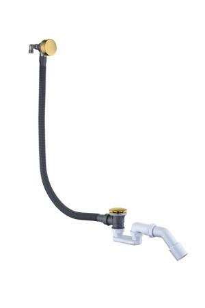 Слив-перелив для ванны, функция наполнения Boheme Matt Gold 631-MG
