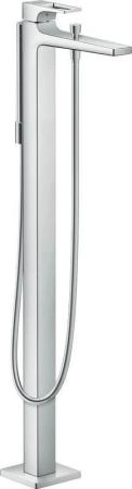 Hansgrohe 74532000 Metropol Смеситель для ванны 815-895 мм, напольный, хром