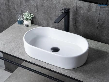 Раковина Gid N9020 на столешницу 52,5 Белый